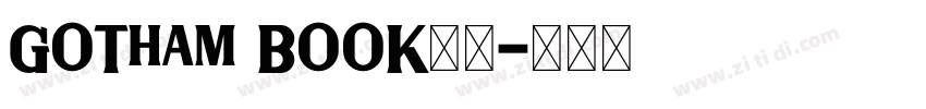 G0Tham B00K字体字体转换 G0Tham B00K字体字体转换